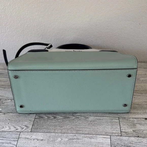 Kate Spade EUC+ Staci Medium Top Zip Satchel Crossbody Poolside Multi